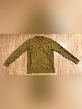 EUC Men’s Icebreaker 100% Wool Longsleeve Shearer Crewe Sweater - Medium- Clove